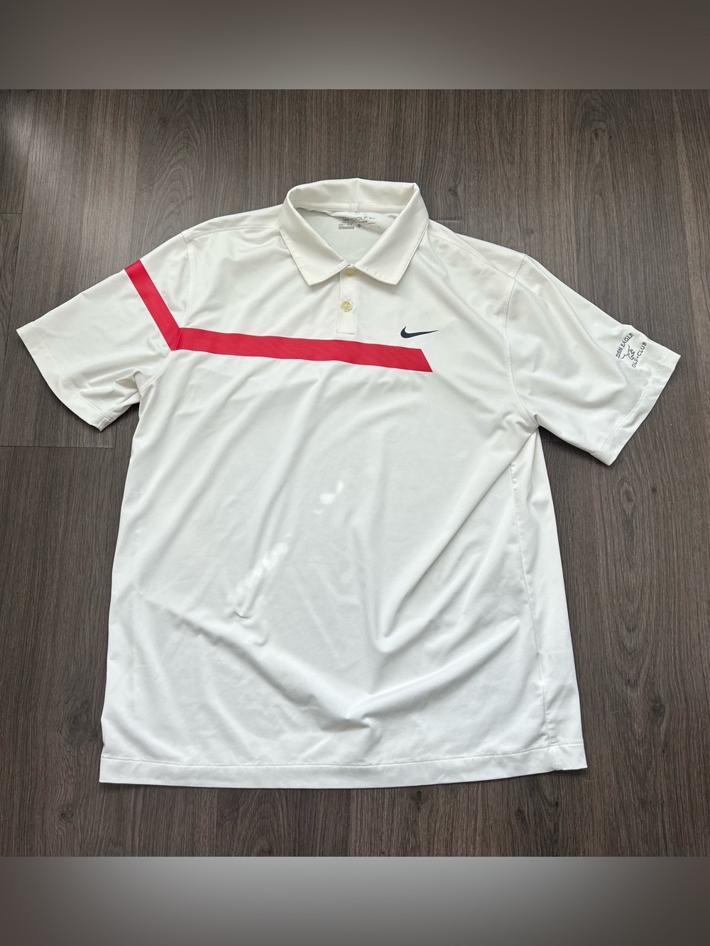 Nike White Golf Shirt polo
